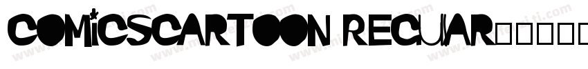 ComicsCarToon Regular字体转换